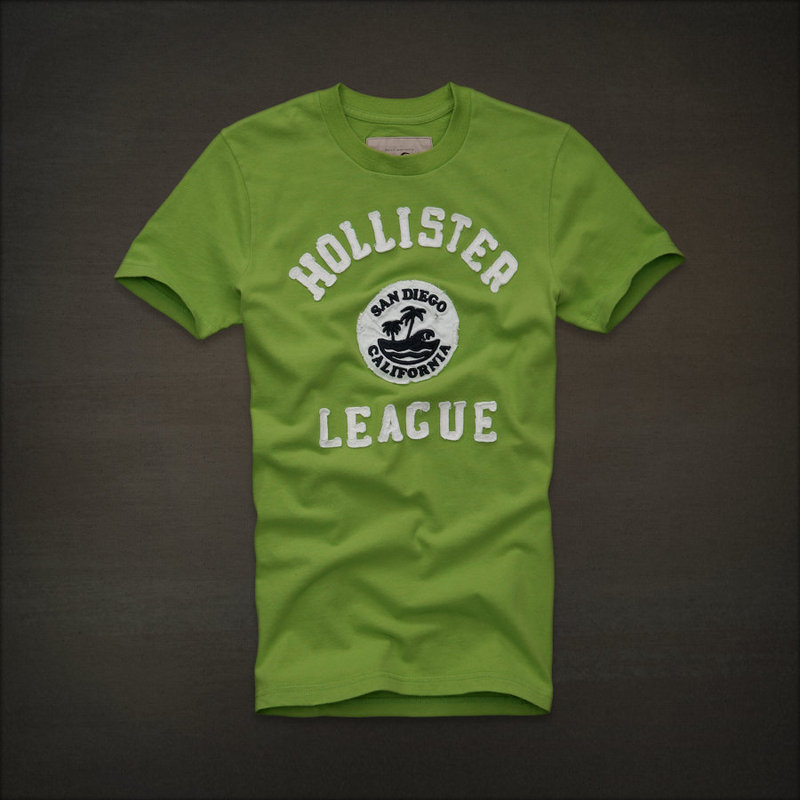 Hollister Hombres De Cuello Redondo Corto Remera HCO4040